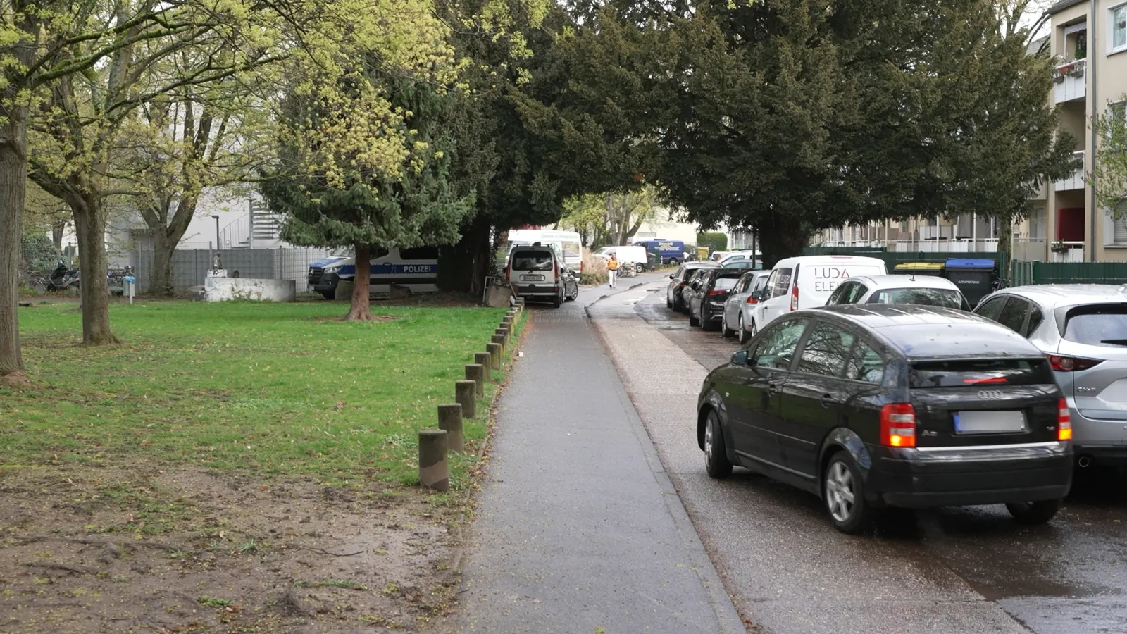 Absperrung nach Explosion in Bonn