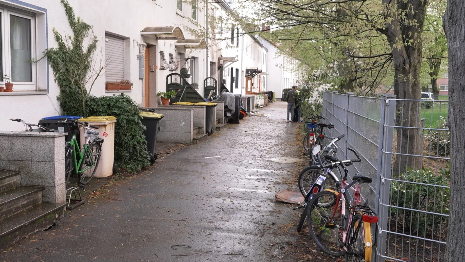 Wohnhaus in Bonn nach Explosion