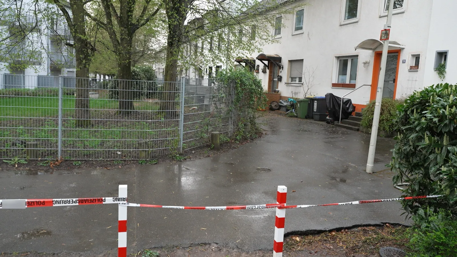 Abgesperrter Bereich nach Explosion in Bonn