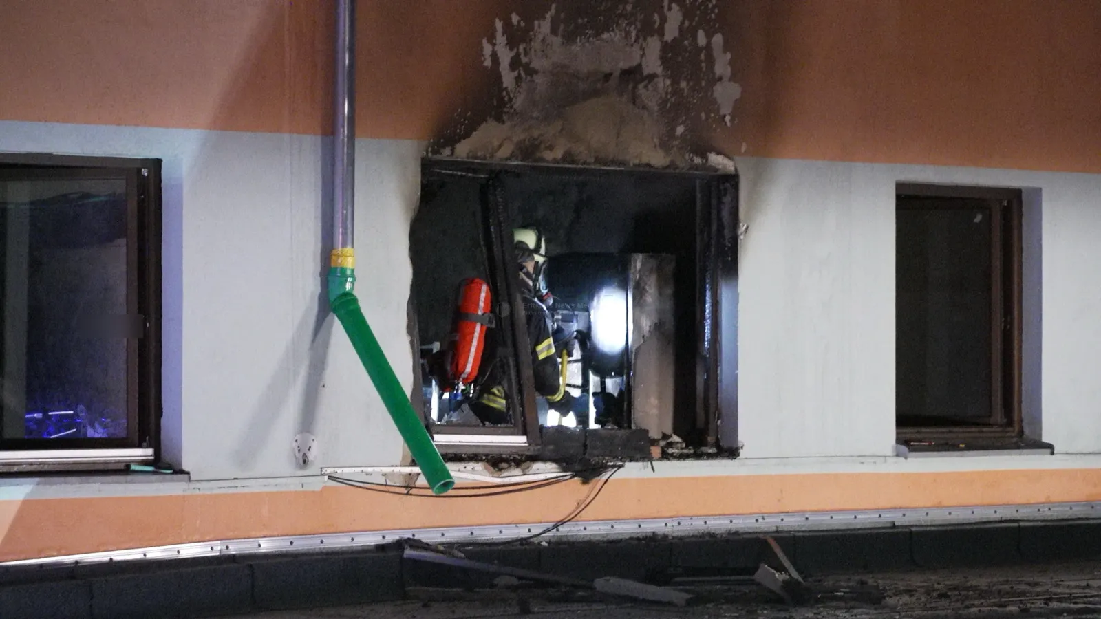 Brand in Obdachlosenunterkunft in Bonn