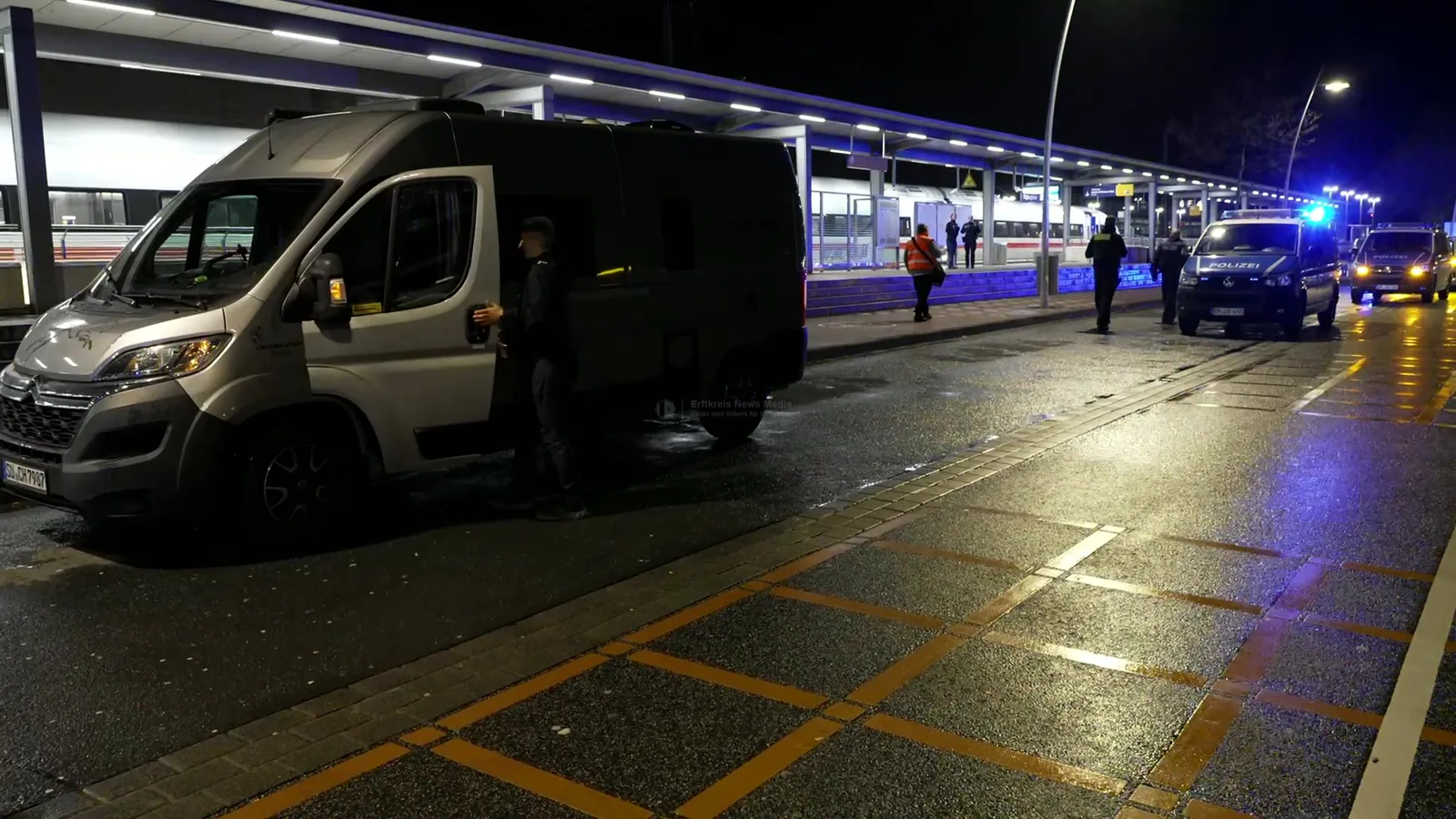 Einsatz der Bundespolizei am Bahnhof Siegburg