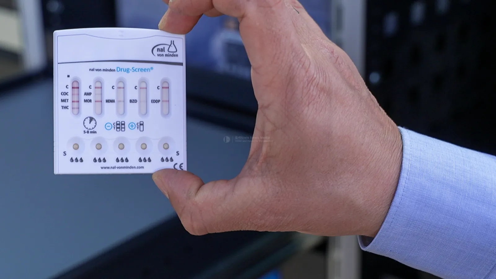 Negativer Drogenschnelltest bei Verkehrskontrolle