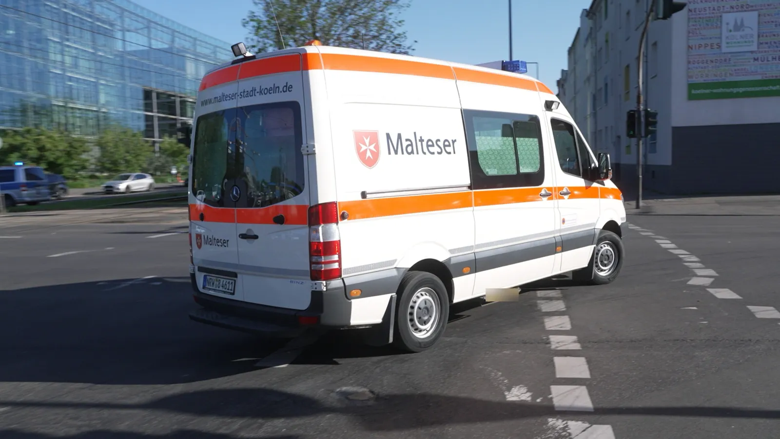 Malteser-Krankentransport in Köln-Niehl