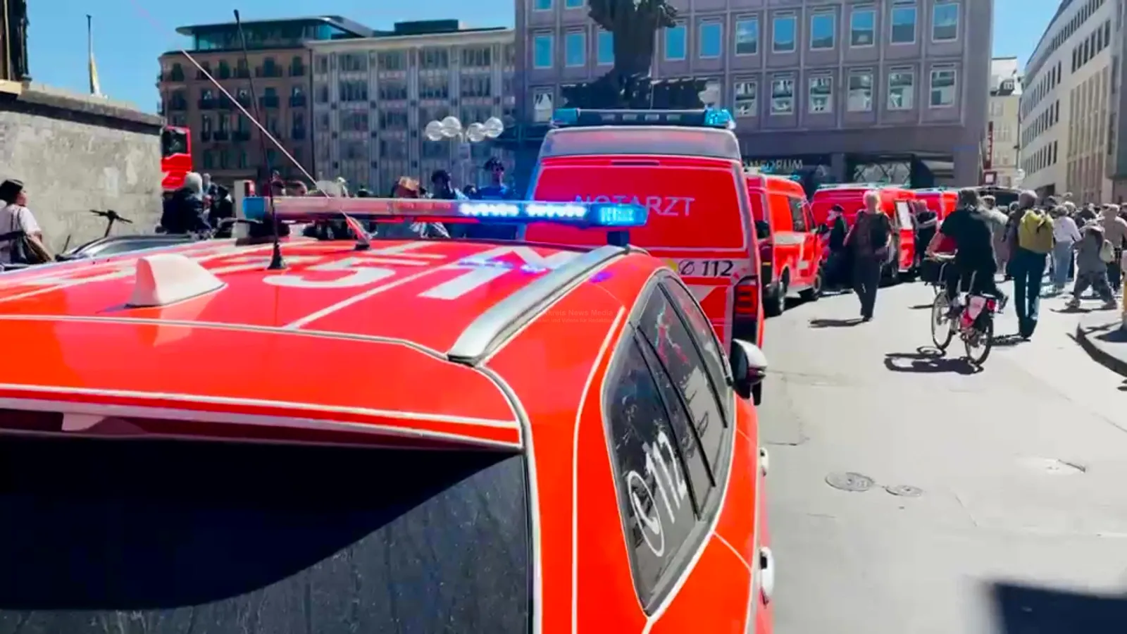 Feuerwehreinsatz am Kölner Dom