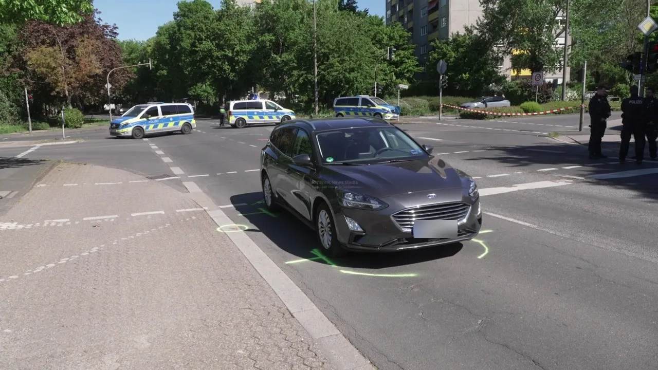 Verkehrsunfall in Erftstadt mit Polizeieinsatz