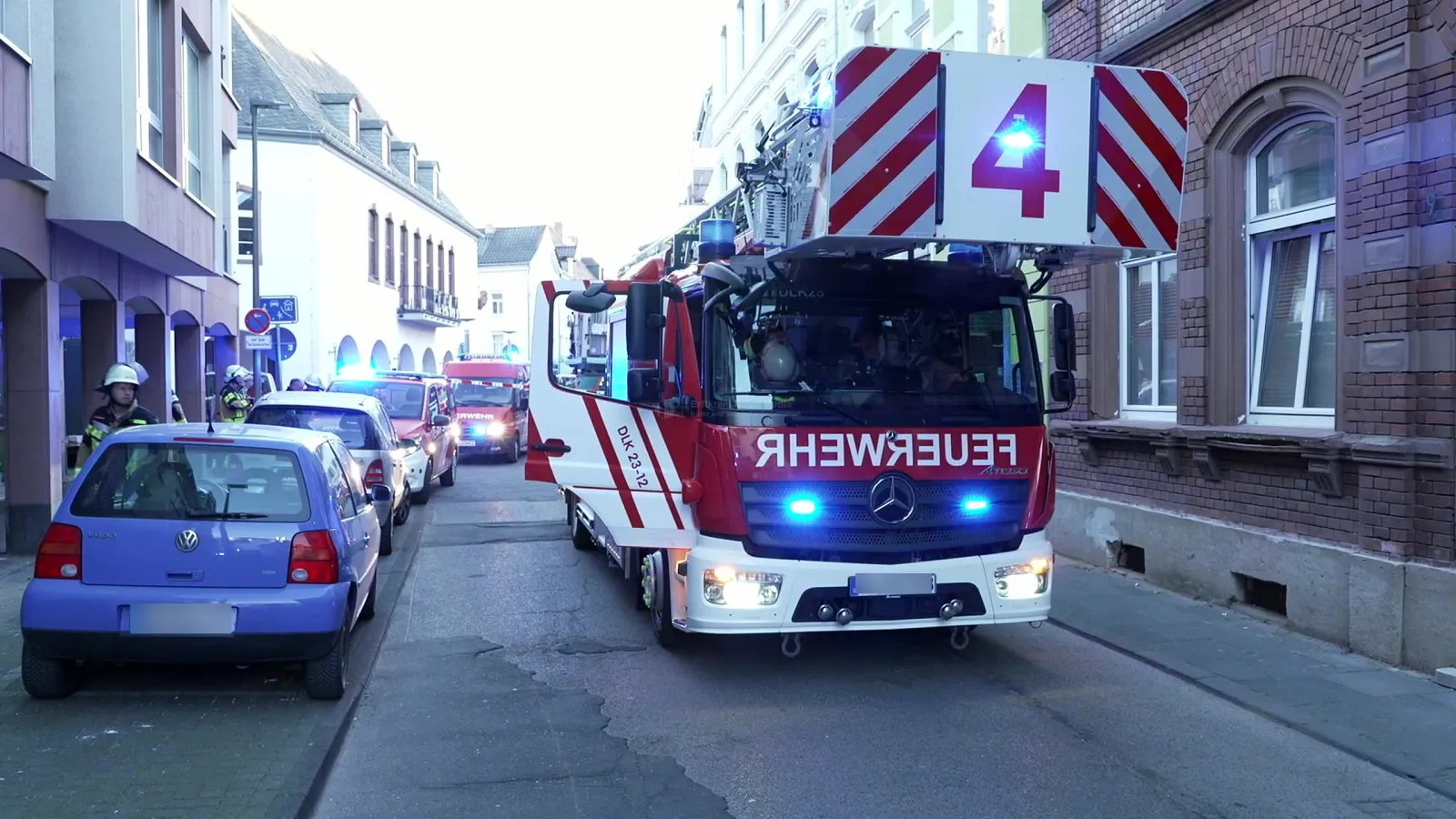 Feuerwehreinsatz nach Explosion in Euskirchen