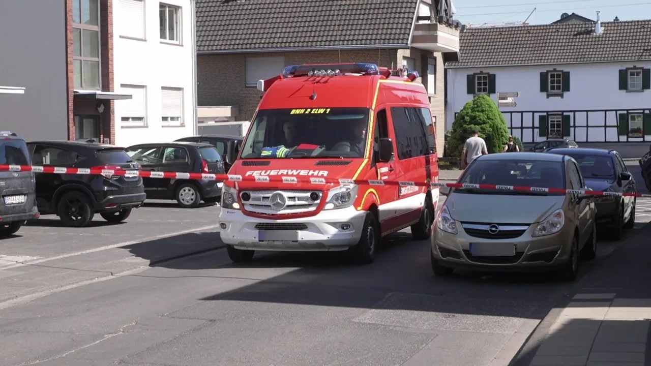 Feuerwehreinsatz bei Polizeikontrolle an Schule
