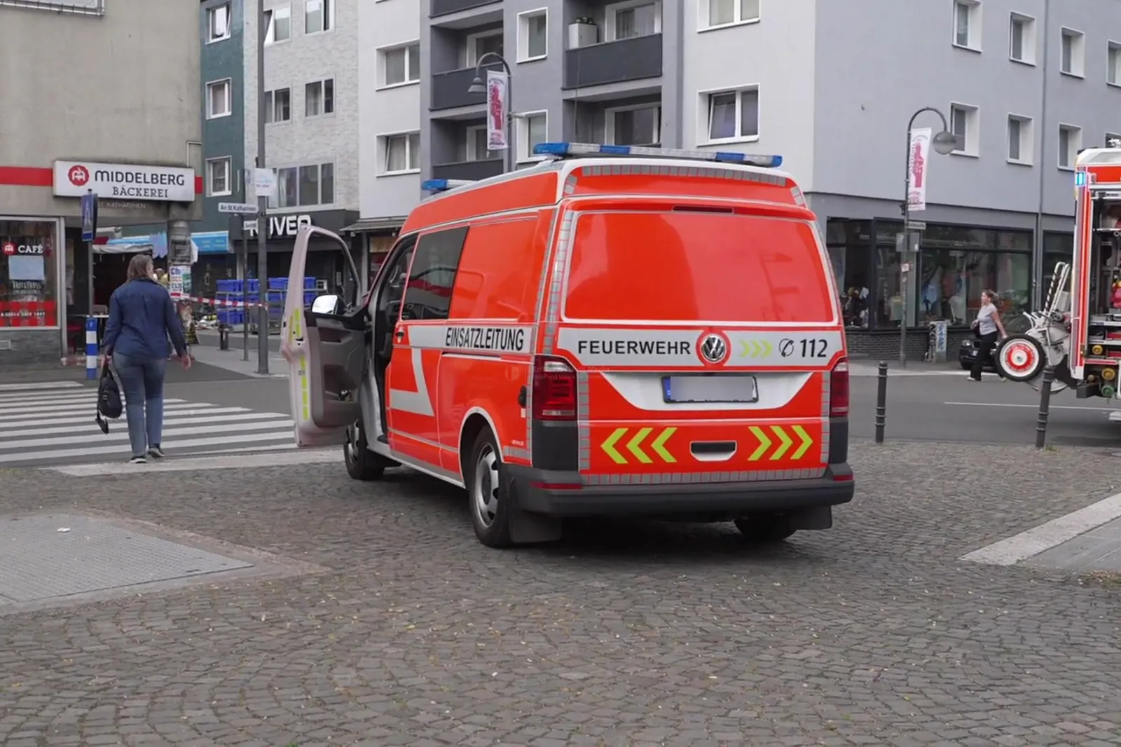 Feuerwehr Einsatzleitwagen in Köln