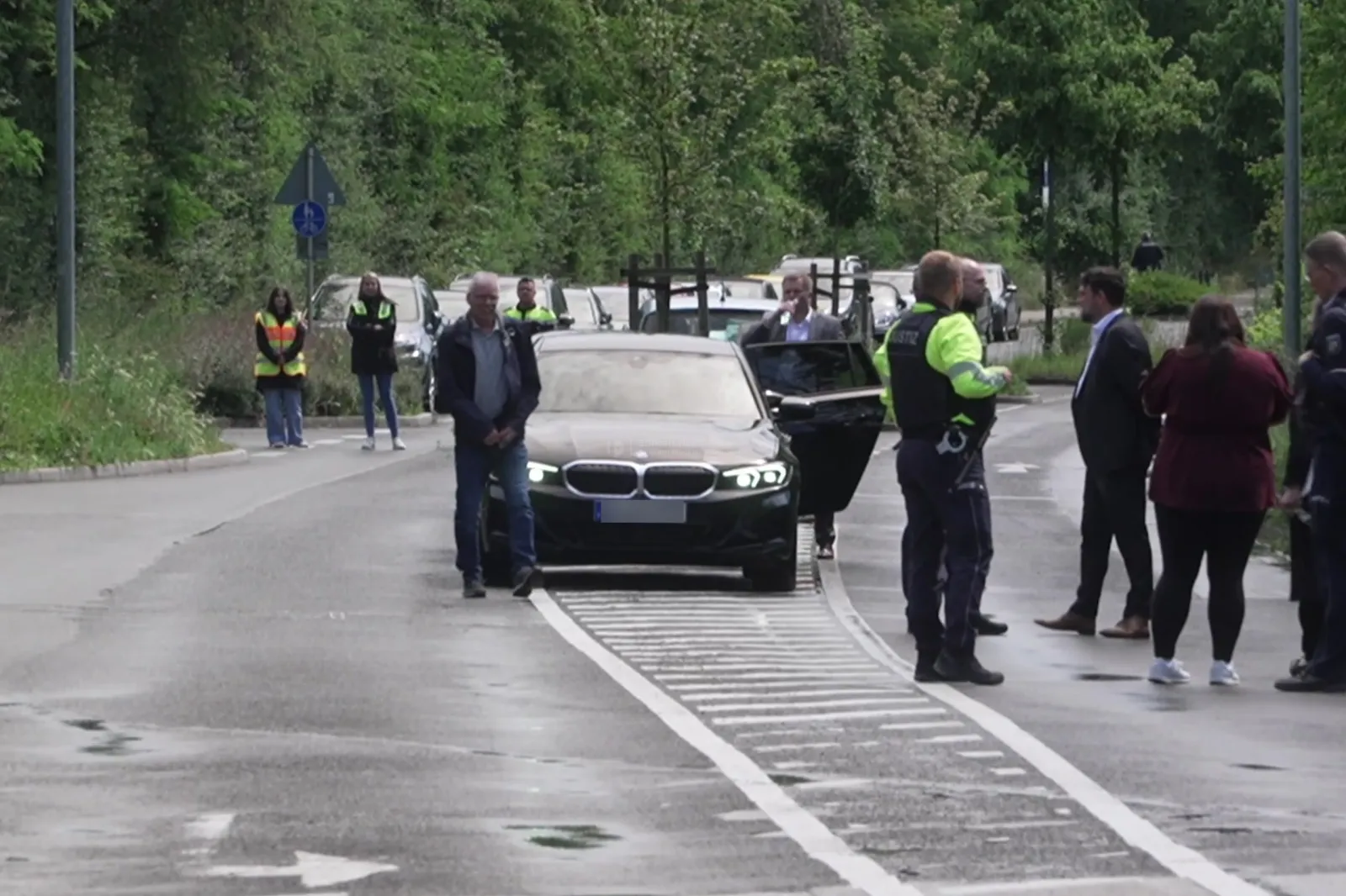Ortstermin wegen tödlichem Unfall in Hürth